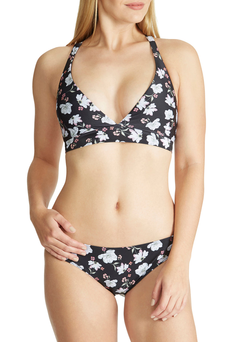 The Plunge Cross-Back Bikini Top