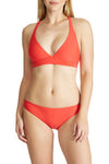 The Plunge Cross-Back Bikini Top