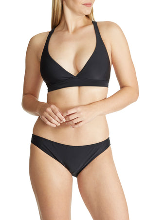 The Plunge Cross-Back Bikini Top